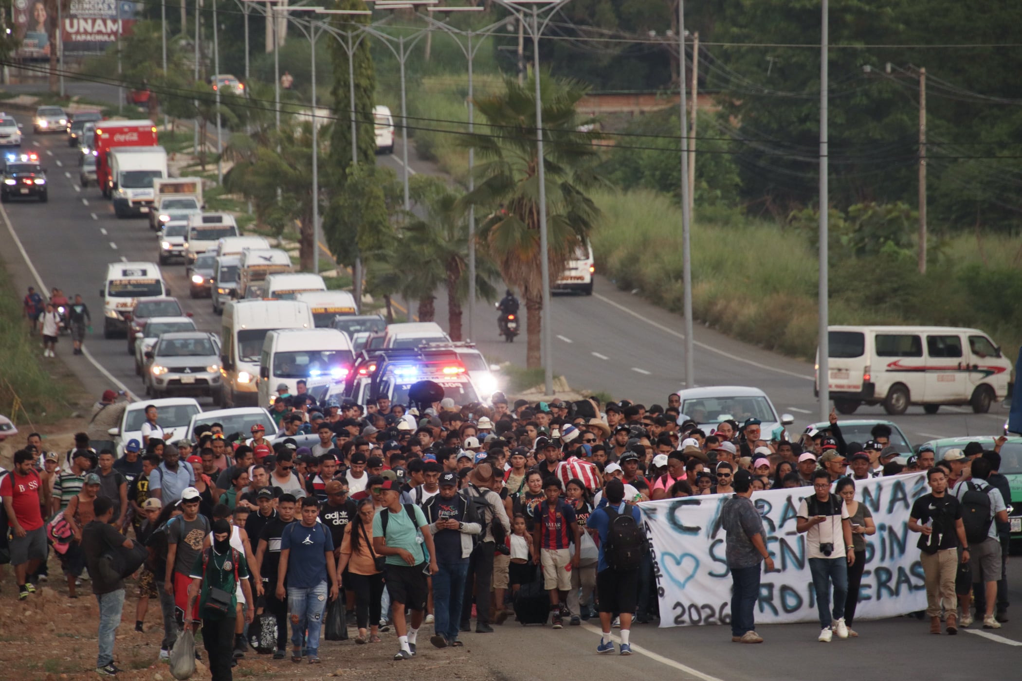 La caravana de los deportados