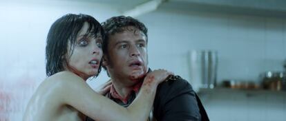 Zombie bride: Leticia Dolera with Diego Mart&iacute;n in &#039;[REC] 3 G&eacute;nesis.&#039;