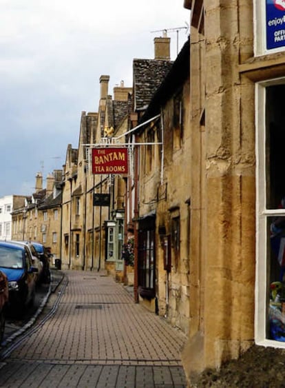 'Tea room' en la calle principal de Chipping Campden