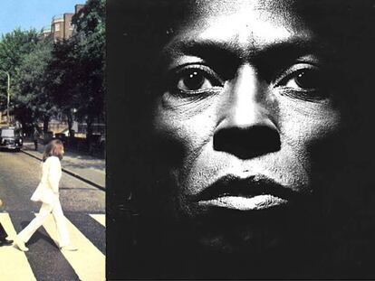 Portadas de &#039;Abbey Road&#039; (izquierda), realizada por Ian McMillan, y de &#039;Tutu&#039;, obra de Irving Penn.