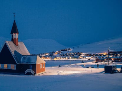 La ciudad de Longyearbyen, en Svalbard, cerca del Polo Norte, escenario en el que se inspira la serie &lsquo;Fortitude&rsquo;.