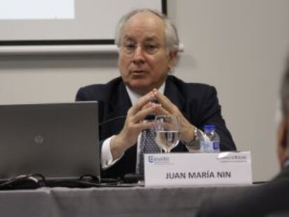 Juan Mar&iacute;a Nin, consejero delegado de CaixaBank