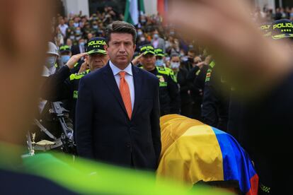 El uribista Diego Molano, exministro de Defensa, en Bogotá, el 29 de julio de 2022. 