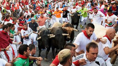 Day 5 of the Running of the Bulls.