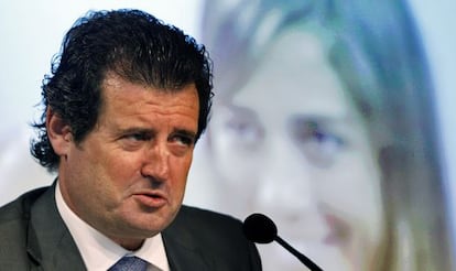 El vicepresidente José Ciscar, tras el pleno del Consell.