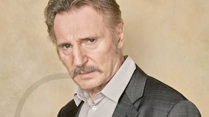 El actor Liam Neeson en una imagen cedida por el Festival de San Sebastián, donde estrenó 'Marlowe'.