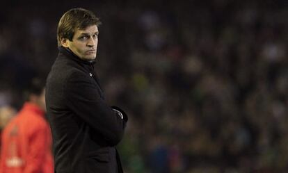 Tito Vilanova, durante el partido frente al Betis.