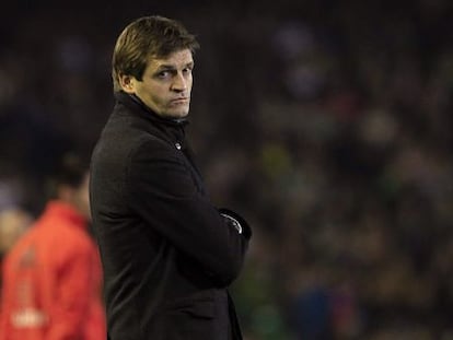 Tito Vilanova, durante el partido frente al Betis.