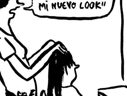 La viñeta de Flavita Banana: Un corte de pelo con mensaje