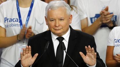 Jaroslaw Kaczynski, líder de Ley y Justicia 