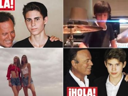 Miguel, Rodrigo, Guillermo y las gemelas Victoria y Cristina salen poco a poco del anonimato que decretó su padre