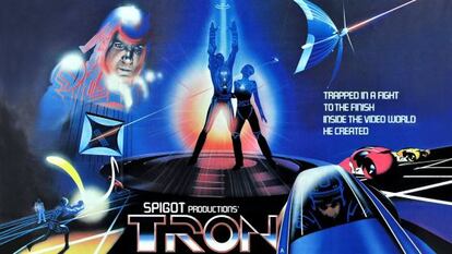 'Tron', una película de 1982 recreada frecuentemente en 'Yo fui a EGB'.