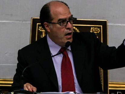 Julio Borges, presidente de la Asamblea Nacional de Venezuela. 