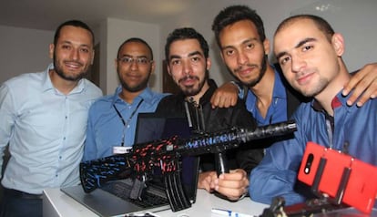 Estudiantes participantes en la cuarta edición del festival de innovación tecnológica Bal des Projects, organizado por Esprit.