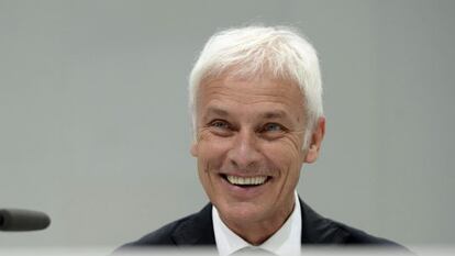 El presidente de la junta directiva de Audi y director ejecutivo de Volkswagen AG, Matthias M&uuml;ller.