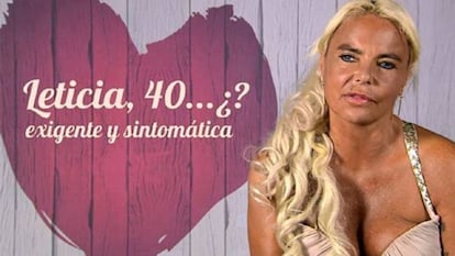 Incluso Leticia Sabater intentó encontar pareja en First dates