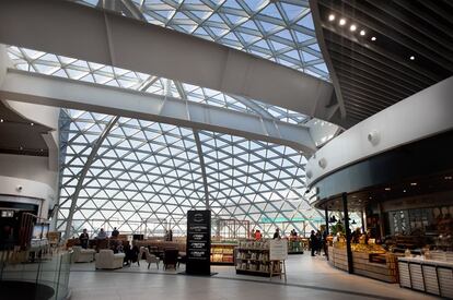 El aeropuerto de Fiumicino de Roma también lleva sello leonés.