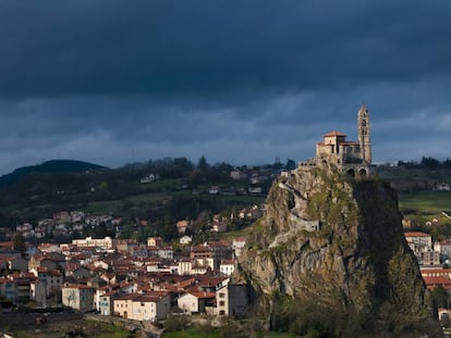 Le Puy-en-Velay, etapa del Camino en Francia.