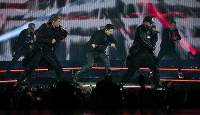 Concert de Backstreet Boys al Palau Sant Jordi de Barcelona.