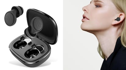 ofertas amazon en tapones antiruido construidos con silicona flexible.
