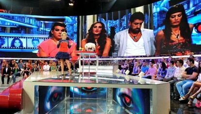 Mercedes Milá durante la gala final de 'Gran Hermano 14' la semana pasada.
