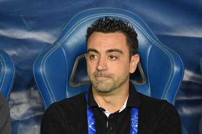 Xavi Hernández, entrenador del Al Saad, en una imagen de archivo.