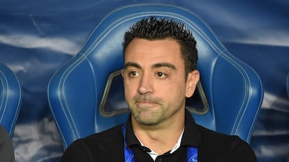 Xavi Hernández, entrenador del Al Saad, en una imagen de archivo.