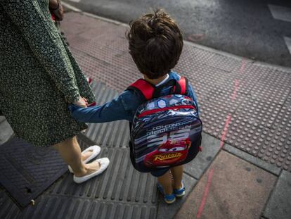 Los alumnos de infantil volvieron a clase el 7 de septiembre.