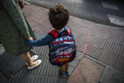 Los alumnos de infantil volvieron a clase el 7 de septiembre.