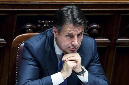 El primer ministro de Italia, Giuseppe Conte.