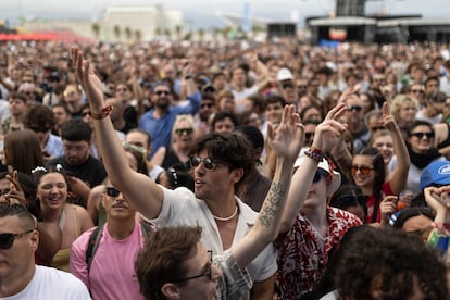 Asistentes en la última jornada de Primavera Sound 2024.