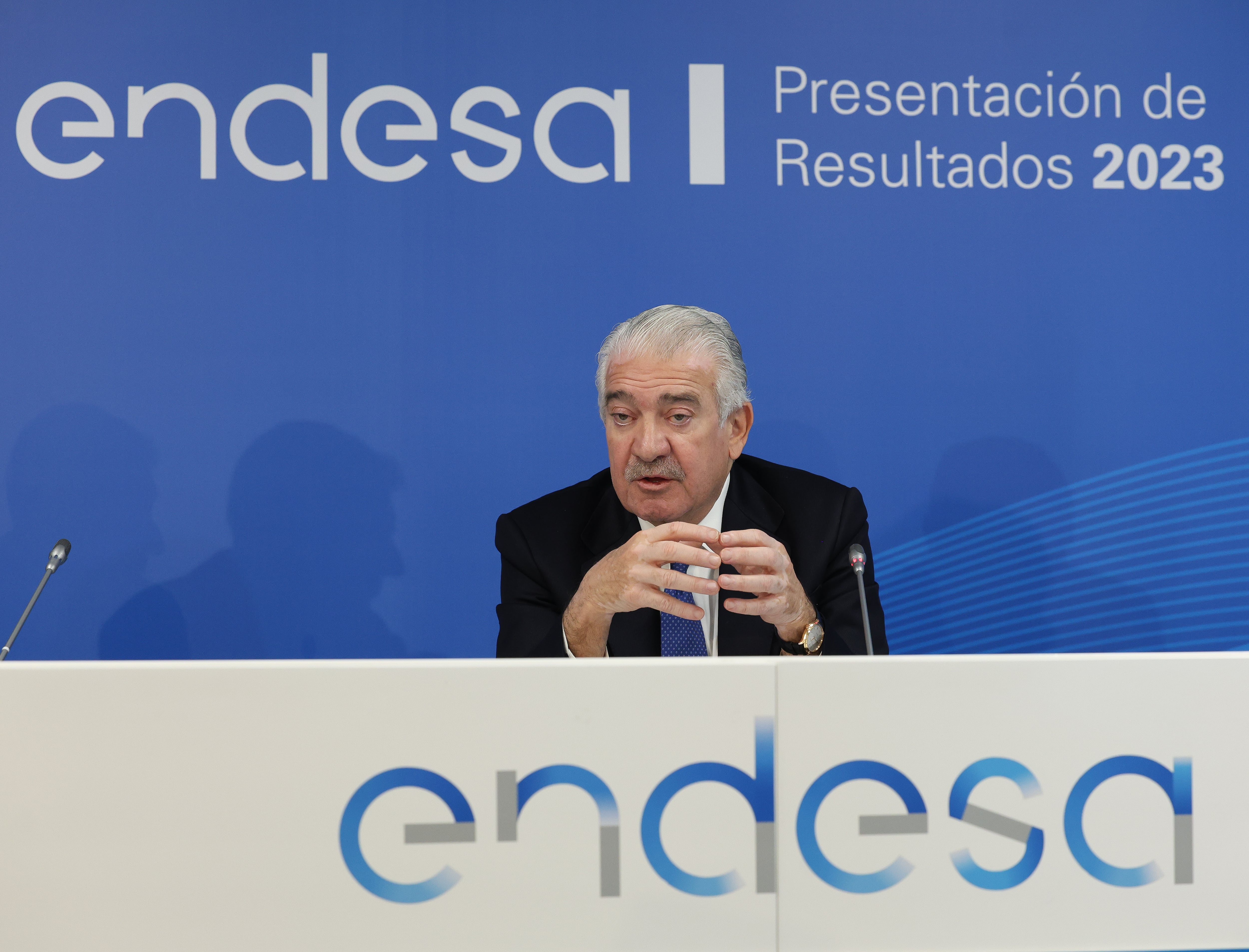 El consejero delegado de Endesa, José Bogas. Europa Press