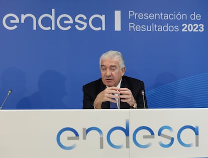 El consejero delegado de Endesa, José Bogas. Europa Press