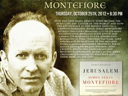 Simon Sebag Montefiore presenta su &uacute;ltimo libro &#039;Jerusal&eacute;n: la biograf&iacute;a&#039; en Washington