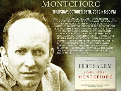 Simon Sebag Montefiore presenta su &uacute;ltimo libro &#039;Jerusal&eacute;n: la biograf&iacute;a&#039; en Washington