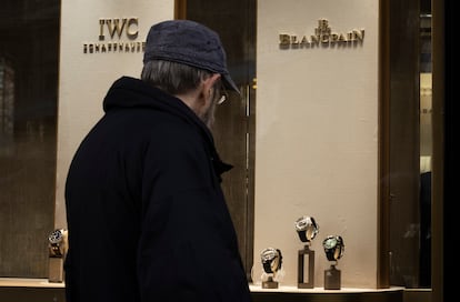 Robo tienda relojes de lujo en Barcelona