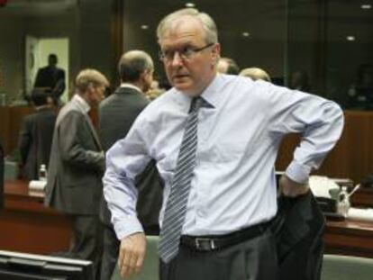 El vicepresidente económico de la Comisión Europea, Olli Rehn. EFE/Archivo