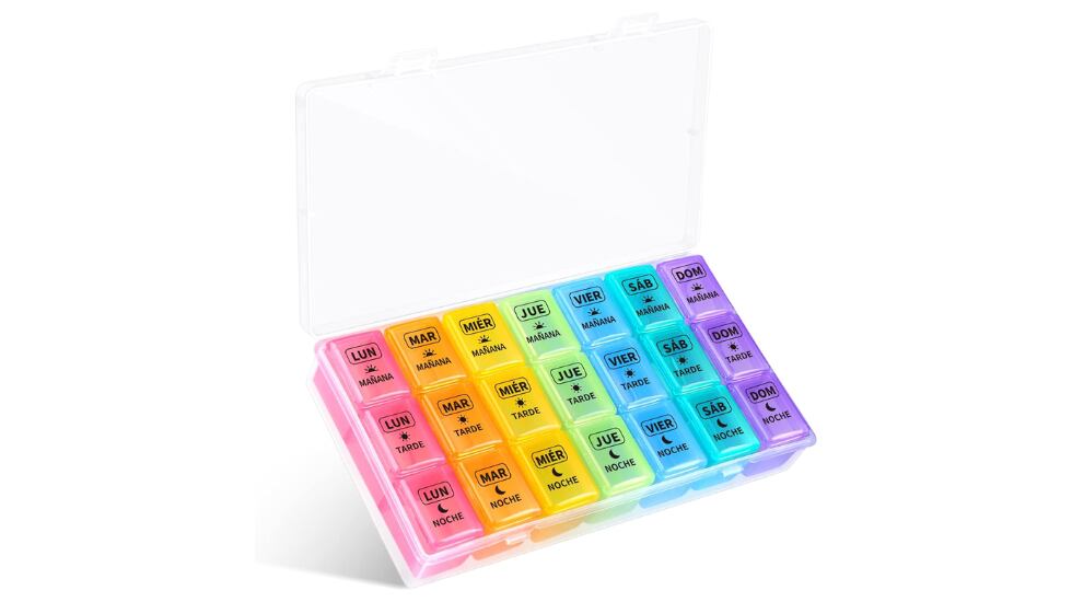 Pastillero semanal.