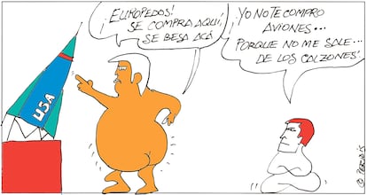 Viñeta de Peridis del 6 de agosto de 2025.