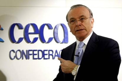 Isidro Fainé, presidente de Criteria Caixa y de la CECA