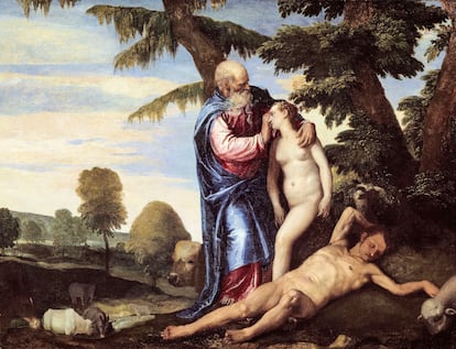 'La creació d'Eva', pintura de Paolo Veronese (1565-1575).