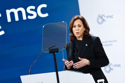 US Vice President Kamala Harris