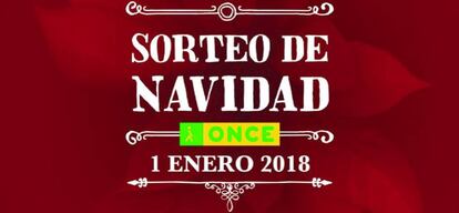 Sorteo Navidad ONCE 2018