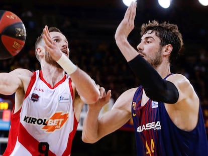 Marcelinho lanza ante Tomic.