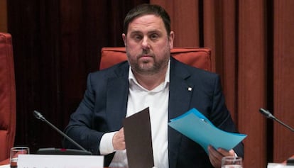 El vicepresident del Govern català, Oriol Junqueras.