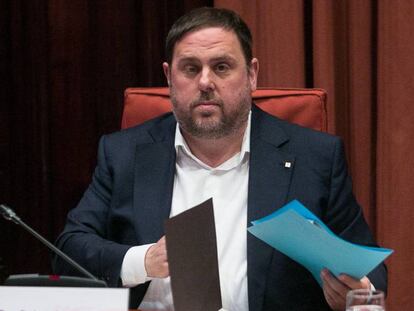 El vicepresident del Govern català, Oriol Junqueras.