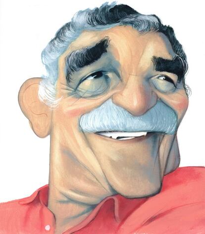 Retrato de Gabriel García Márquez para EL PAÍS (2006), de Fernando Vicente.