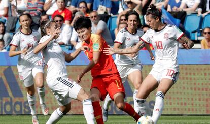 China se enfrenta a España en el Mundial de fútbol femenino