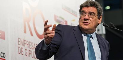 El ministro de Inclusión, Seguridad Social y Migraciones, José Luis Escrivá.