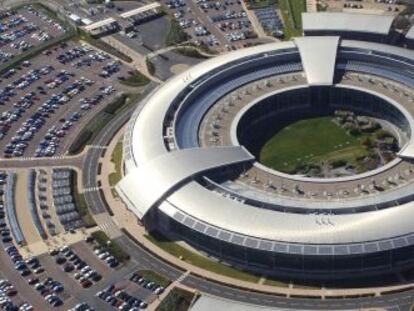 Sede de la agencia británica GCHQ, en Reino Unido.